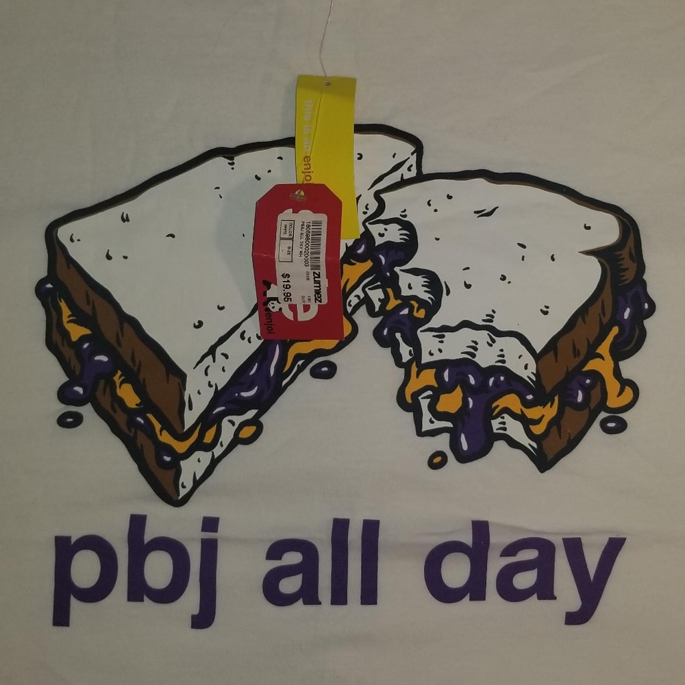 ENJOI PBJ ALL DAY T-SHIRT SIZE L